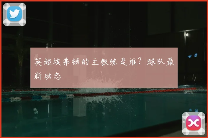 英超埃弗顿的主教练是谁？球队最新动态